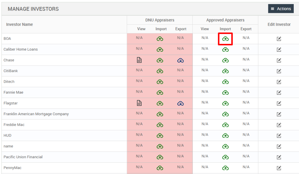 How To Import Investor Exclusionary List ValueLink Software