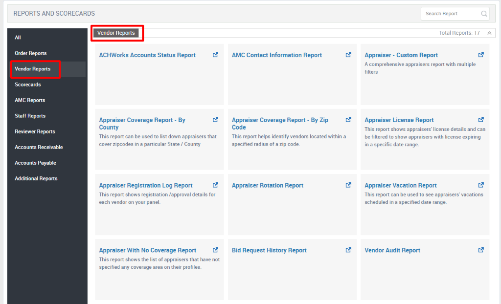 How To Generate Appraiser Management Reports ValueLink Software